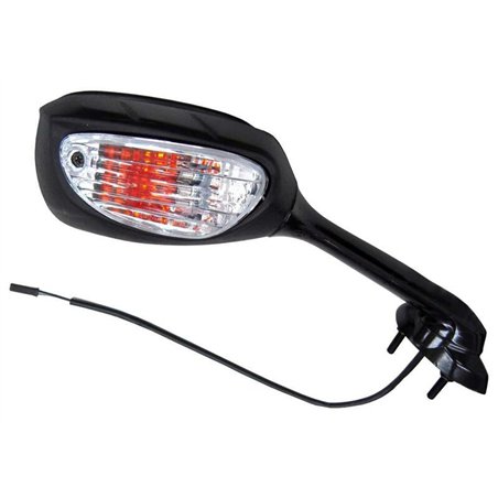 SUZUKI GSX-R 600 1992 - 2017 RETROVISOR DERECHO NEGRO SUZUKI GSX-R 600 1992 - 2017 RETROVISOR DERECHO NEGRO